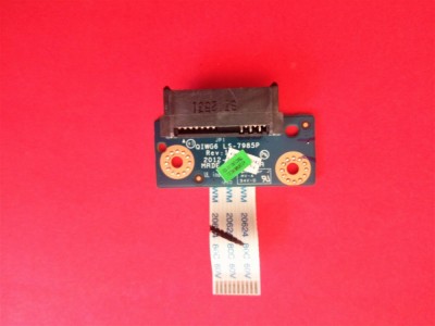 Conector sata hard disk HDD , DVD-RW laptop LENOVO G580 model LS-7985P foto