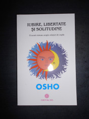 OSHO - IUBIRE, LIBERTATE SI SOLITUDINE foto