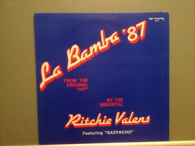 RITCHIE VALENS - LA BAMBA &amp;#039;87 (1987/ZYX/W. Germany) - VINIL Maxi-Single &amp;quot;12/NM foto