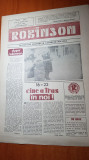 Ziarul robinson 26 martie 1990-articolul &quot; cina a tras in noi pe 16-22&quot;
