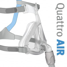 Masca oro-nazala full face ResMed Quattro Air (CPAP) pentru tratamentul apneei foto