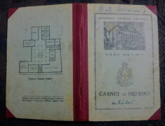 Carnet de membru Casa Ostirii/ MAPN, 1943 foto