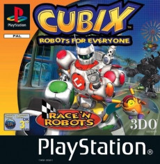 Cubix - Robots for everyone - Race N Robots - PS1 [sECOND HAND] foto