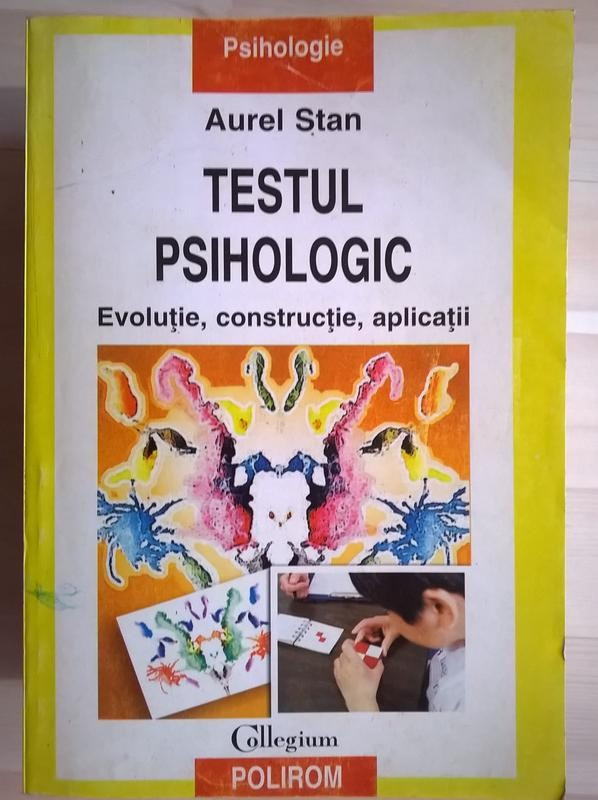 Aurel Stan - Testul psihologic | arhiva Okazii.ro