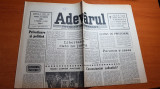 Ziarul adevarul 16 martie 1990-art. privatizare si politica