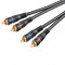 cablu 2RCA-2RCA 0.5m, 1.5m si 3.0m