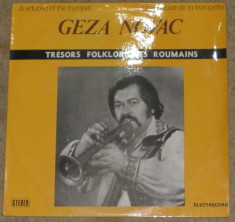 Vinyl/vinil Geza Novac ?trompeta,colectia A Virtuoso Of The Trumpet,VG+ foto