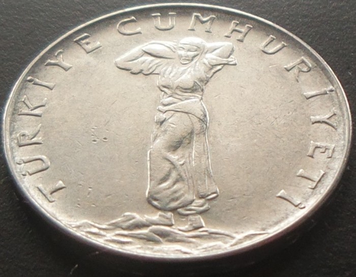 Moneda 25 KURUS - TURCIA, anul 1970 * cod 1345