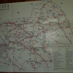 harta turistica suceava din anii '70