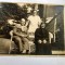 Fotografie veche cu un barbat si doua femei (familie?), 9x13.5cm, august 1933