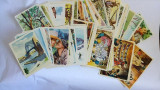 Lot cartonase (trading Cards) suprize Sanella-Bilder, 84 buc anii50