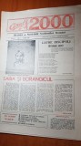 Ziarul &quot;anul 2000&quot; iunie 1990-art. ceausescu refugiat in coreea