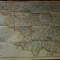 harta turistica a romaniei format mare din anii &#039;70 - 2 planse din 6( 1 si 2 )