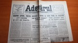 ziarul adevarul 8 martie 1990-procesul de la timisoara,vinovatii revolutiei