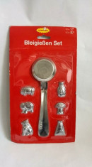 Bleigiessen Set, set de citit norocul, traditie germana de sarbatorile de iarna foto