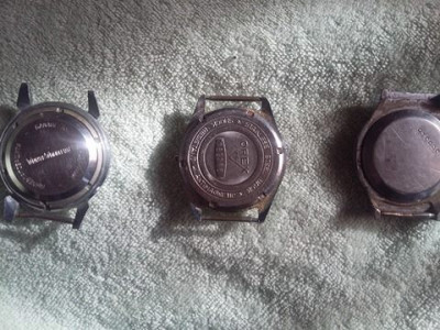 ceas de mana vechi de colectie,ceasuri vechi OREX,POBEDA,pret pe buc,T.POSTA foto