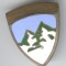 Turism ALPINISM - Insigna veche anii 1935 -1940 din seria Amicii Parangului