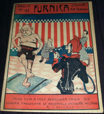 1907 FURNICA Nr. 198, revista de umor si satira politica, reclama Vata Stirbey foto