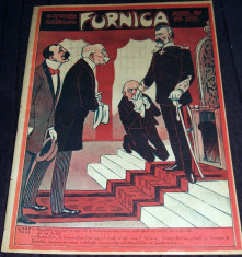 1907 FURNICA Nr. 189, revista de umor si satira politica, reclama Vin Stirbey foto