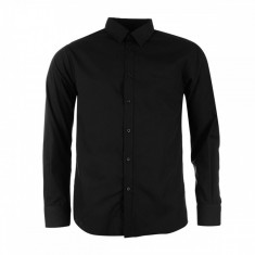 Camasa Pierre Cardin Regular Fit Neagra-XXL foto