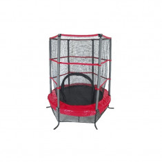 Set Trambulina 137 cm cu plasa de protectie rosie foto