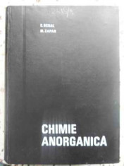 Chimie Anorganica - E. Beral, M. Zapan ,412699 foto