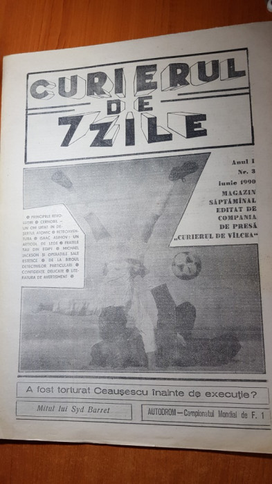 ziarul curierul de 7 zile iunie 1990-articolul &quot; principiile revolutiei &quot;