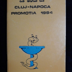 PROMOTIA 1984 - IMF CLUJ NAPOCA - LISTE CU SECTII - STUDENTI - CADRE DIDACTICE