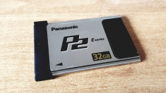 CARD PANASONIC P2 32Gb - SERIA E - PERFECT FUNCTIONAL foto