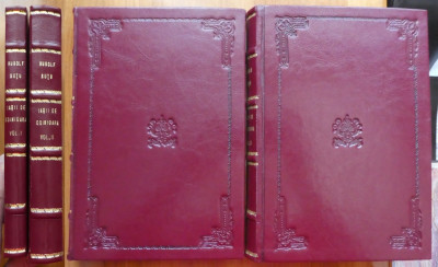 Rudolf Sutu , Iasii de odinioara , 1923 , 1928 , 2 volume legate integral piele foto