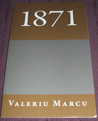 1871 - Valeriu Marcu, autograf traducator, editie FRANCEZA foto
