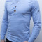 Camasa - camasa bleu - camasa slim fit - camasa elastica - cod 134