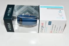 Fitbit Charge HR Wireless Activity Wristband (Blue, Large (6.2 - 7.6 in)) foto