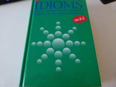 Idioms - englez-german foto