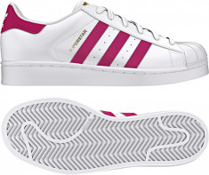 Pantofi sport copii ADIDAS SUPERSTAR FOUNDATIO - marime 36 foto