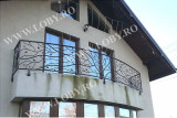 Balustrada pentru balcon din fier forjat