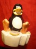 Pusculita din portelan - Pinguin - Anglia , H= 15,5 cm