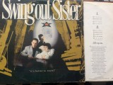 Swing out sister it&#039;s better to travel 1987 disc vinyl lp muzica synth pop VG+, Mercury