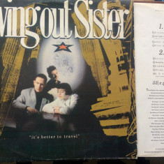 swing out sister it's better to travel 1987 disc vinyl lp muzica synth pop VG+