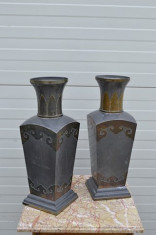 Set vaze bronz foto