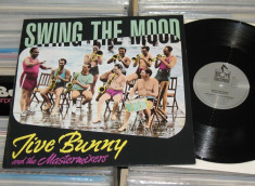 Jive Bunny and The Mastermixers - Swing The Mood 1989 disc vinil Maxi Single hit foto