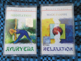 OFERTA 2 CASETE AUDIO! MUZICA DE MEDITATIE AYURYEDA + MAGIC PANPIPE - CA NOI!