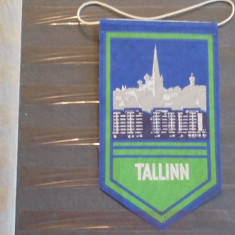 FANION ECHIPA DE FOTBAL DIN TALLINN- ESTONIA .