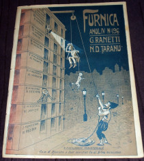 1907 FURNICA Nr. 196, revista de umor si satira politica, reclama Vata Stirbey foto