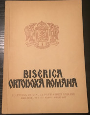 Buletinul oficial al Patriarhiei Romane (nr. 3-4, 1975) foto