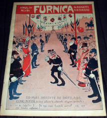 1907 FURNICA Nr. 191, revista de umor si satira politica, reclama Vin Stirbey foto