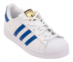 Pantofi sport copii ADIDAS SUPERSTAR FOUNDATION - marime 29 foto