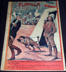 1907 FURNICA Nr. 188, revista de umor si satira politica, reclama Vin Stirbey foto