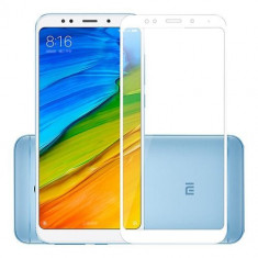 folie sticla Xiaomi Redmi 5 protectie securizata full 3D curbata pe tot ecranul foto