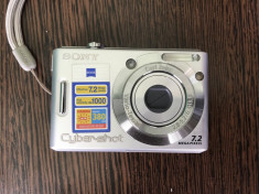 Camera SONY Cybershot DSC-W35 7.2MP Silver foto